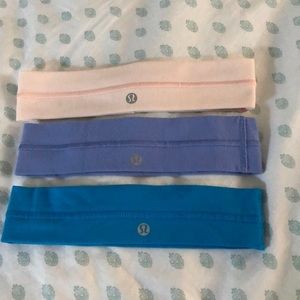 Lot of Lululemon headbands